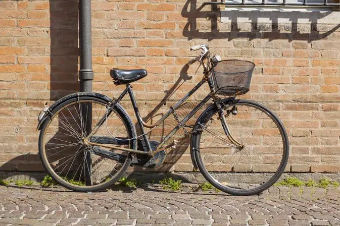 Bike rusting