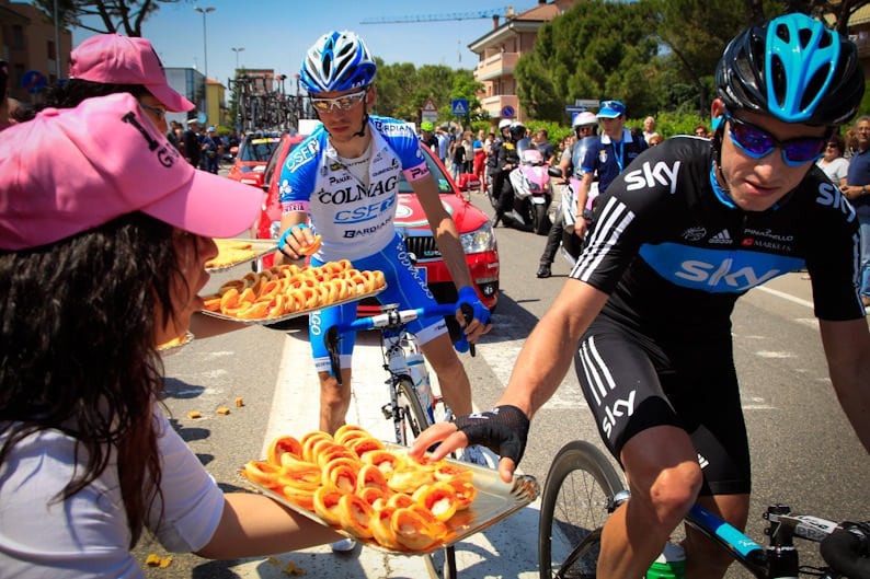 Dieta ciclista profesional