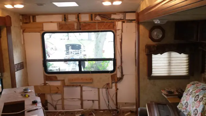 trailer interior