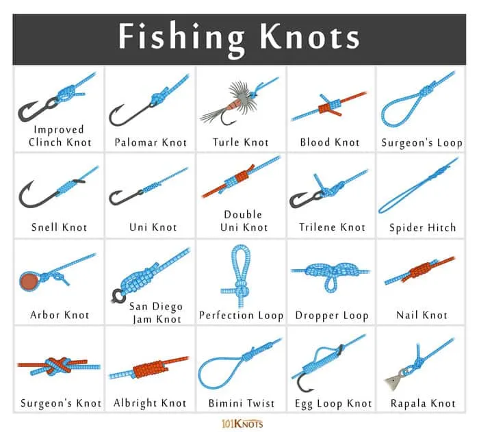 Strongest Fishing Knots 12 Examples With Pictures Commutter