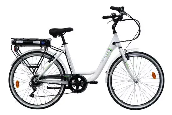 Orus E-4000 Step-Through Dutch Style City Electric Bike 